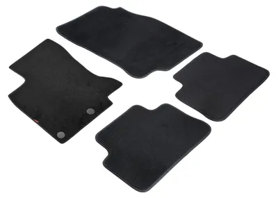 Image de Jeu de tapis de sol sur mesure pour Nissan Qashqai 02/14>03/21 Noir