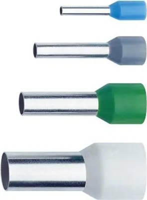 Produktbild von Klauke 1718 Aderendhülse isol. 1qmm