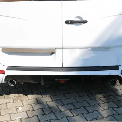 Produktbild von Ladekantenschutz Stoßstangenschutz für Mercedes Sprinter W907 2018-2025 ABS