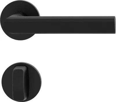 Produktbild von Griffwerk VAYA 137 TRI fast2fix tFast2Fix GK3 Rosetten rund WC Graphitschwarz