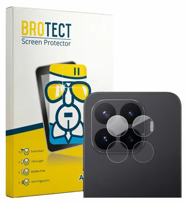 Produktbild von BROTECT Schutzglas für Xiaomi 17T Pro (NUR Kameraschutz) Schutzfolie Panzer Folie Glas Display Schutz klar