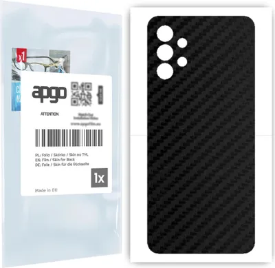 Produktbild von apgo Rückseite Schutzfolie für Samsung Galaxy A32 5G -  Hinten Schutzfolie Carbon, Rückseite Folie schützt vor Kratzern und Fingerabdrücken