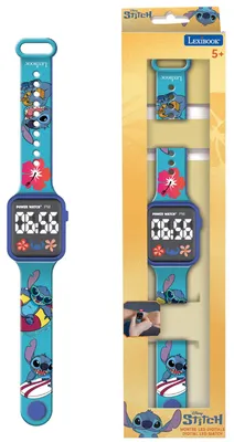 Produktbild von Digitale LED-Uhr Disney Stitch für Kinder