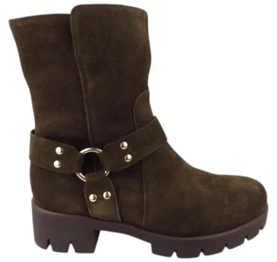 Zdjęcie produktu dla Gabor Shoes Biker Boots - Brown Leather : 41 : Normalny rozmiar: 41 Szerokość: Normalny