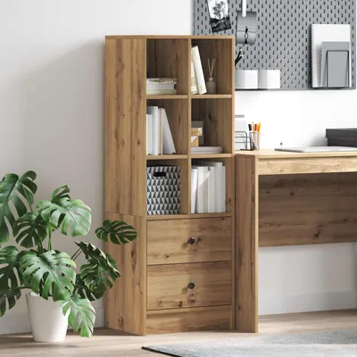 Produktbild von vidaXL Highboard mit Schubladen Artisan-Eiche 45,5 x 34 x 127 cm