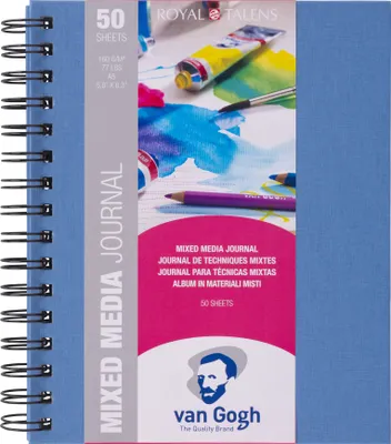 Zdjęcie produktu dla Van Gogh Mix Media Journal Szkicownik 50 A5 160 g