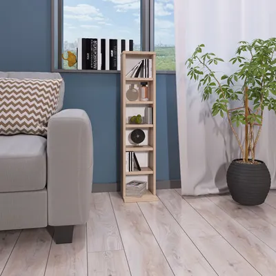 Produktbild von CD-Regal 902 Standregal 21x20x91cm Sonoma Eiche