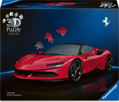 Produktbild von Ravensburger Ferrari Sf 90 Stradale 3d-puzzle 108 Stücke    One Size