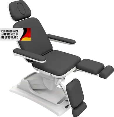 Produktbild von Kosmetikliege Therapieliege Tattooliege Elektrisch Höhenverstellbar "Beauty" SCHWARZ