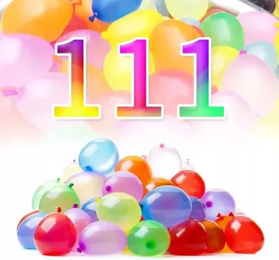 Zdjęcie produktu dla Balony na Wodę 111 szt Samozamykające Kolorowe Szybkie Napełnianie
