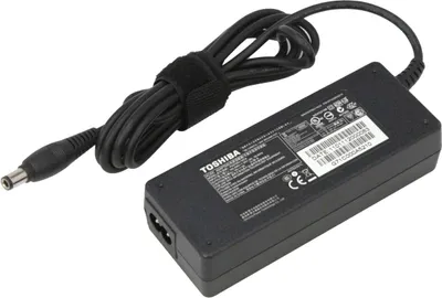 Productafbeelding van Toshiba AC-adapter - 15V DC, 5A, 75W, 3-polig, 15 V, 5 A, zwart, 128 x 30 x 51 mm, 100 - 240V 50/60Hz, 355 g