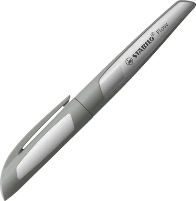 Produktbild von STABILO Füller -  Flow MONOCHROME - grau - inkl. Patrone