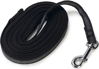 Produktbild von Karlie Professional Plus Schleppleine - Hundeleinen - Nylon - Schwarz/Grau - 1,5x500 cm