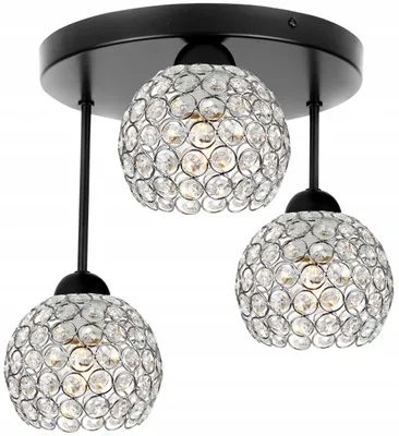 Obrázok produktu pre Chrómová Závesná Lampára Lustre Stropné Svetlá Led Kristál