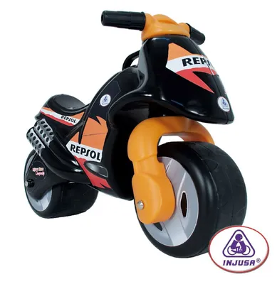 Zdjęcie produktu dla INJUSA- Hulajnoga Neox Repsol, czarna, 18m+ (1901/000) INJUSA Przedział wiekowy: +2 lata