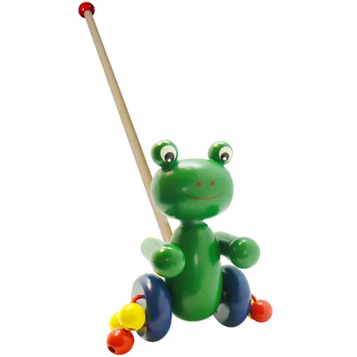 Produktbild von Holzfrosch auf einem Stock