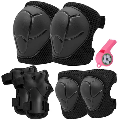 Immagine prodotto di Protezioni per ginocchia e gomiti 6-in-1 per bambini
