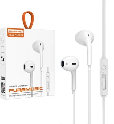 Immagine prodotto di Cuffie Universali Somostel Type-C Bianche In-Ear Sms-Cj02