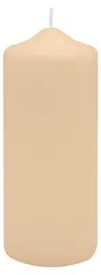 Produktbild von Spitzkopf Stumpen Kerzen Pinie 15 x Ø 6 cm, 12 Stück