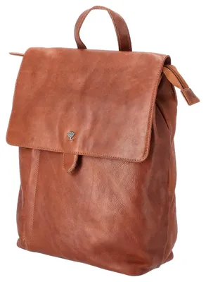 Produktbild von The Skandinavian Brand Damenrucksack Leder - Cognac : Cognac Farbe vom Hersteller: Cognac