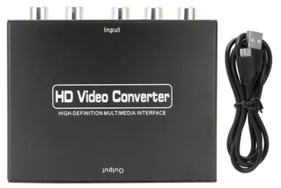 Immagine prodotto di Interfaccia multimediale HD per adattatore convertitore video component YPbPr 1080P per monitor DVD