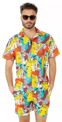 Produktbild von Sommer Kombi Pika Pikachu - Strand Kostüm Größe: L