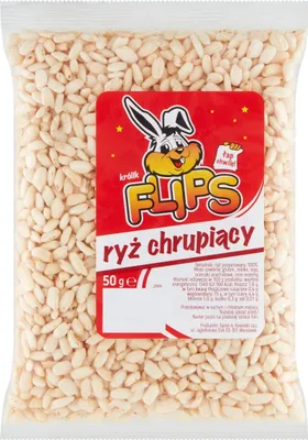 Produktbild von Flips Crispy Rice Natural 50g Sante