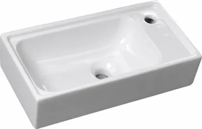 Obrázek produktu pro Keramické umyvadlo ORION 50x26,5 cm, bílé