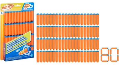 Zdjęcie produktu dla Nerf - zestaw uzupełniający - 80x strzałki