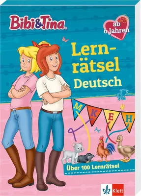 Produktbild von Bibi & Tina: Lernrätsel Deutsch ab 6 Jahren