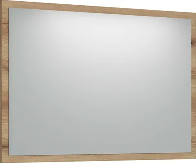 Produktbild von Garderobenspiegel - Evoke Eiche Nachbildung - 100 x 64 cm - Glas