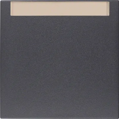 Produktbild von Berker Wippe mit Beschriftungsfeld S.1/B.3/B.7 anthrazit, matt, Wippe, Anthrazit, Thermoplast, S.1/B.3/B.7, 10 Stück(e)