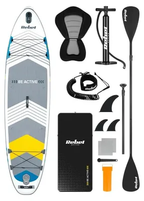Immagine prodotto di Tavola gonfiabile SUP con seggiolino 335 cm set pagaia Rebel
