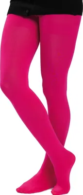Produktbild von y neonpinke Strumpfhose lang blickdicht