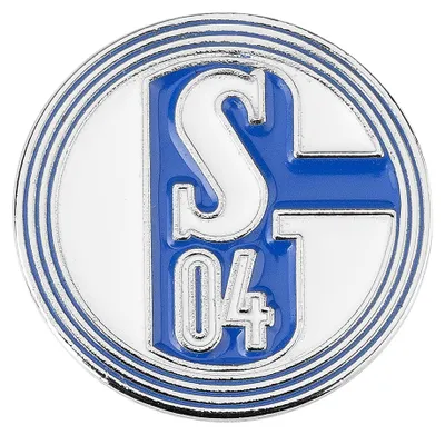 Produktbild von FC Schalke 04 S04 Anstecker Logo Retro