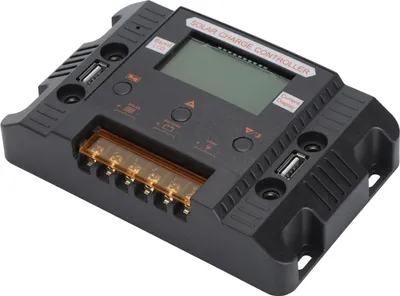 Produktbild von Solarmodul-Laderegler 12V 24V 30A Solarmodul-Batterieregler mit LCD-Hintergrundbeleuchtung