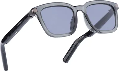 Image de Avizar, lunettes connectées modèle Caeli avec verres solaires filtrant les UV-A/UV-B, noir