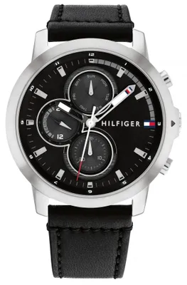 Obrázok produktu pre Zegarek męski TOMMY HILFIGER 1792052 czarny sportowy