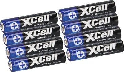 Immagine prodotto di 8 batterie al litio XTREME AAA Micro FR03 L92 XCell 2x 4er Blister