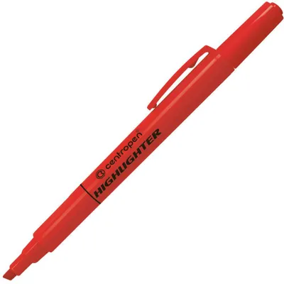 Obrázek produktu pro Centropen zvýrazňovač 8722 ERGO červený