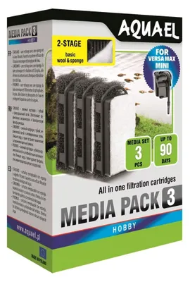 Productafbeelding van Aquael FZN Mini Standaard Mediakit - Set van 3 stuks