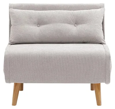 Produktbild von Schlafsessel aus Stoff in Beige VALERIO