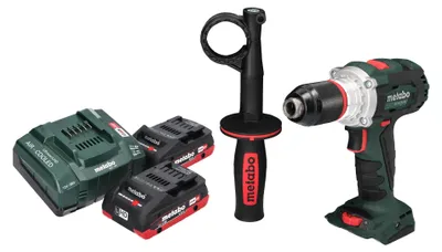 Zdjęcie produktu dla Metabo BS 18 LTX BL I Akumulatorowa wiertarko-wkrętarka 18 V 130 Nm bezszczotkowa + 2x akumulator LiHD 4,0 Ah + ładowarka