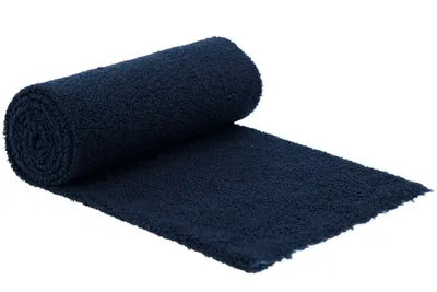 Produktbild von Minkee Lamm Boucle, Sherpa, Kunstfell, CURL Fleece, Marineblau, 50 x 160 cm