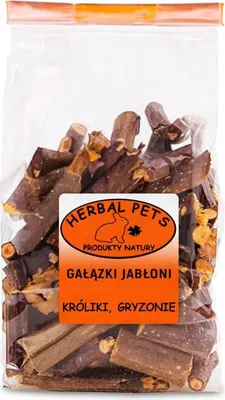 Image de Herbal Pets - Brindilles de pommier 100 g