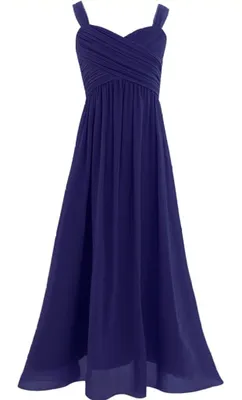 Produktbild von Mädchen Prinzessin Kleid Abendkleid Gr. 176 Ärmellos Lang Festlich Kommunion Hochzeit Blumenmädchen Party Taufe Abschluss & Feier