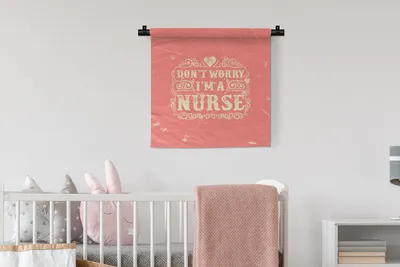 Produktbild von MuchoWow® Wandteppich Wandbehang Jahrgang - Gestaltung - Text 60x60 cm Tapisserie Dekoration Wandtuch - Dekorationen - Wand Decke