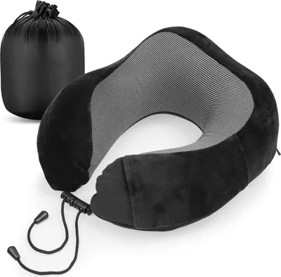 Produktbild von COZYOR Nackenkissen klein & kompakt, mit Memory Foam, verstellbarem Verschluss & praktischer Tasche