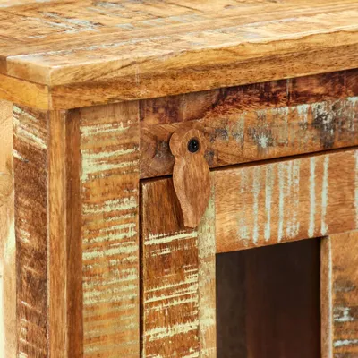 Image de vidaXL Armoire murale en vieux bois massif 44x21x72 cm