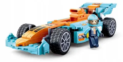 Produktbild von Sluban Racing Team Bolid Konstruktionsspielzeug 221 Teile